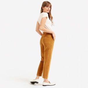 Everlane Corduroy Straight Leg Crop